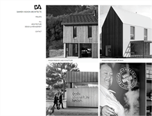 Tablet Screenshot of damienvignonarchitecte.com